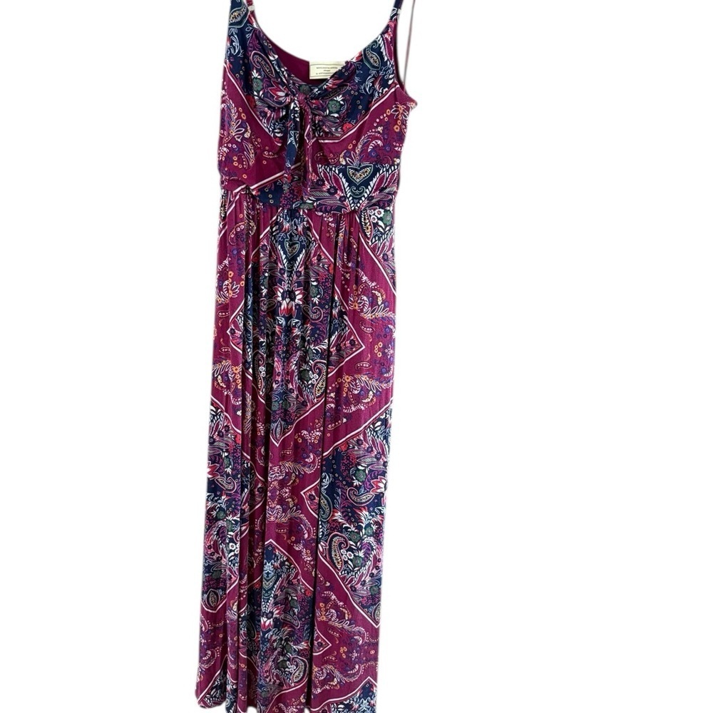 Moulinette Soeurs Pink Black Resort Maxi Dress - Picture 10 of 11